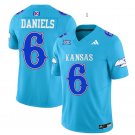 Jalon Daniels Jersey #6 Kansas Jayhawks Blackhawk Vapor Limited Football Old KU