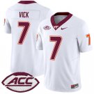 Michael Vick Jersey #7 Virginia Tech Hokies Vapor Limited College Football White