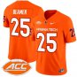 Frank Beamer Jersey #25 Virginia Tech Hokies Vapor Limited College Football Orange