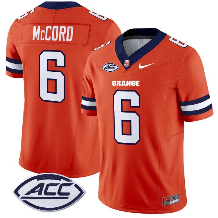 Kyle McCord Jersey #6 Syracuse Orange Vapor Limited College Football Orange