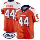 Jim Brown Jersey #44 Syracuse Orange Vapor Limited College Football Orange Alternate