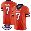 Jackson Meeks Jersey #7 Syracuse Orange Vapor Limited College Football Orange
