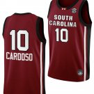 Kamilla Cardoso Jersey #10 South Carolina Gamecocks College Basketball 2023-24 Garnet