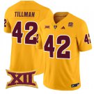 Pat Tillman Jersey #42 Arizona State Sun Devils Vapor Limited College Football Gold