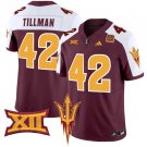 Pat Tillman Jersey #42 Arizona State Sun Devils Vapor Limited College Football Maroon Alternate