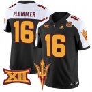 Jake Plummer Jersey #16 Arizona State Sun Devils Vapor Limited College Football Black Alternate