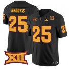 DeCarlos Brooks Jersey #25 Arizona State Sun Devils Vapor Limited College Football Black