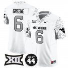 Garrett Greene Jersey West Virginia Mountaineers 2024 Vapor Limited Football Honor Jerry West White