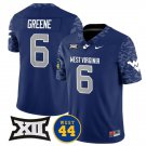 Garrett Greene Jersey West Virginia Mountaineers 2024 Vapor Limited Football Honor Jerry West Navy