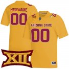 Custom Arizona State Sun Devils Jersey Name and Number College Football Gold Game Stitched