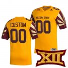 Custom Arizona State Sun Devils Jersey Name and Number College Football Gold Premier Stitched