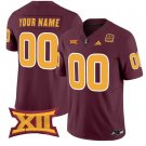 Custom Arizona State Sun Devils Jersey Name and Number Vapor Limited College Football Maroon