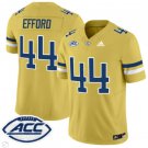 Kyle Efford Jersey #44 Georgia Tech Yellow Jackets Vapor Limited Football Gold