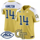 Joe Hamilton Jersey #14 Georgia Tech Yellow Jackets Vapor Limited Football Gold Alternate