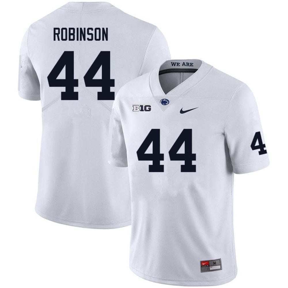 Penn State Chop Robinson Jersey #44 College Game White With Name