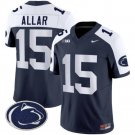 Drew Allar Jersey #15 Penn State Nittany Lions Vapor Stitched Navy Altern