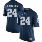 Penn State Nittany Lions Miles Sanders Jersey #24 Football NCAA Jerseys Blue