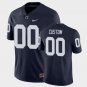Penn State Nittany Lions Custom Name and Number Navy College Football Game Jersey