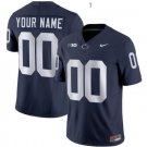 Custom Penn State Nittany Lions Jersey Name and Number Vapor Limited Football All Stitched Black