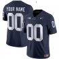 Custom Penn State Nittany Lions Jersey Name and Number Vapor Limited Football All Stitched Black