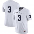 Penn State Parker Washington Jersey #3 College Game White No Name