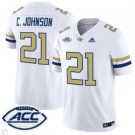 Calvin Johnson Jersey #21 Georgia Tech Yellow Jackets Vapor Limited Football White