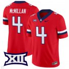 Tetairoa Mcmillan Jersey #4 Arizona Wildcats Vapor Limited Football Red