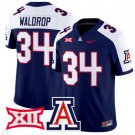 Rob Waldrop Jersey #34 Arizona Wildcats Vapor Limited Football Navy Alternate