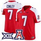 Quali Conley Jersey #7 Arizona Wildcats Vapor Limited Football Red Alternate