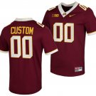 Custom Minnesota Golden Gophers Jersey Name, Number NCAA Football Untouchable Maroon