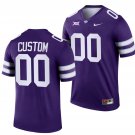 Custom Kansas State Wildcats Jersey Name and Number NCAA College Football Replica Purple