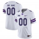 Custom Kansas State Wildcats Jersey Name and Number NCAA College Football White