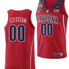 Custom Arizona Wildcats Jersey Name and Number College Basketball Replica Red