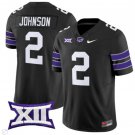 Avery Johnson Jersey #2 Kansas State Wildcats Vapor Limited Football Black
