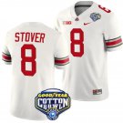 Cade Stover Jersey #8 Ohio State Buckeyes Cotton Bowl Patch 2023 Football