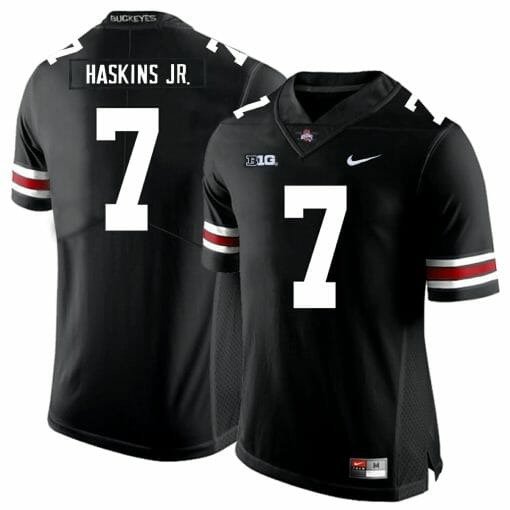 Ohio State Buckeyes #7 Dwayne Haskins Football Jersey Black