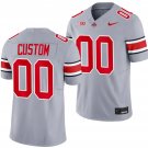 Custom Ohio State Buckeyes Jersey Name and Number Alternate Gray Limited College Football 2023