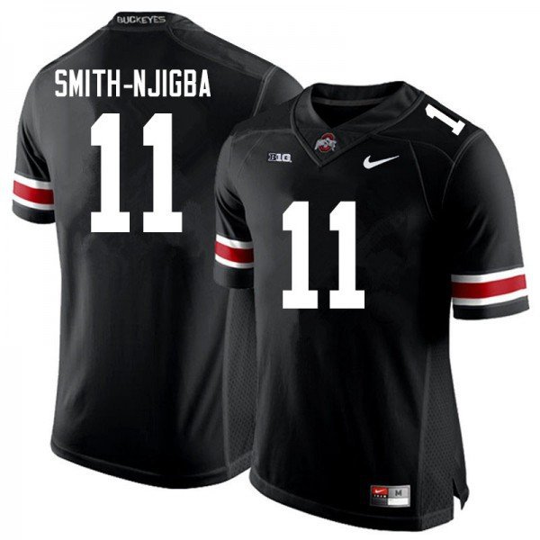 Ohio State Buckeyes #11 Jaxon Smith Njigba College Football Jersey Black