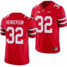 Ohio State Buckeyes #32 TreVeyon Henderson Football Jersey Scarlet
