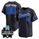 Custom Kentucky Wildcats Jersey 2024 World Series Vapor Premier Limited NCAA Baseball Stitched Black