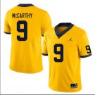 Michigan Wolverines #9 J.J. McCarthy NCAA Football Jersey Yellow