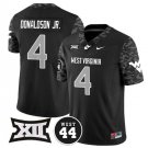 CJ Donaldson Jr Jersey #4 West Virginia Mountaineers 2024 Vapor Honor Jerry West Stitched Coal