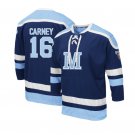 Maine Black Bears #16 Aidan Carney Navy Blue Hockey Jersey