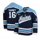 NCAA 2024 Maine Black Bears #16 Aidan Carney Navy Hockey Jersey