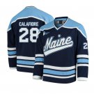 NCAA 2024 Maine Black Bears #28 Anthony Calafiore Navy Hockey Jersey