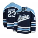 Maine Black Bears #23 Grayson Arnott Navy Hockey Jersey College NCAA 2024
