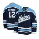 Maine Black Bears #12 Owen Fowler Navy Hockey Jersey College NCAA 2024