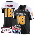 Jake Plummer Jersey #16 Arizona State Sun Devils 2025 Peach Bowl Black Alternate