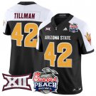 Pat Tillman Jersey #42 Arizona State Sun Devils 2025 Peach Bowl Black Alternate