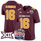 Jake Plummer Jersey #16 Arizona State Sun Devils 2025 Peach Bowl Maroon